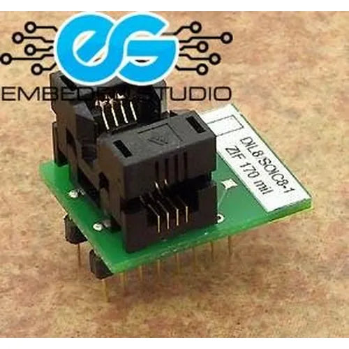 SOP-8 SMD IC Test Socket 65mil / 150mil / 200mil Solderless PCB Adapter