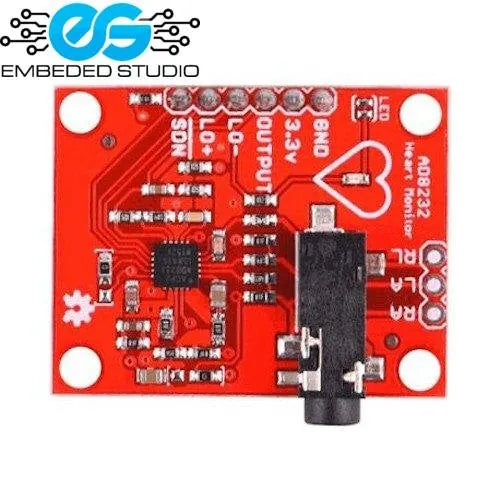 AD8232 ECG heart rate monitor module single-lead Arduino compatible