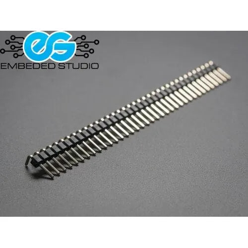 Male Right Angle Header Pins 2.54mm