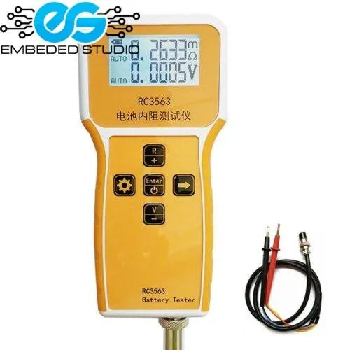 RC3563 Battery Internal Resistance Tester — 18650 Li-ion Battery Analyzer