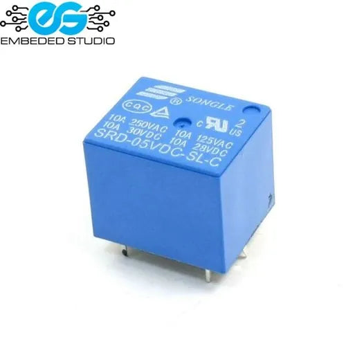 5V 10A DC Relay — SPDT Electromagnetic Relay