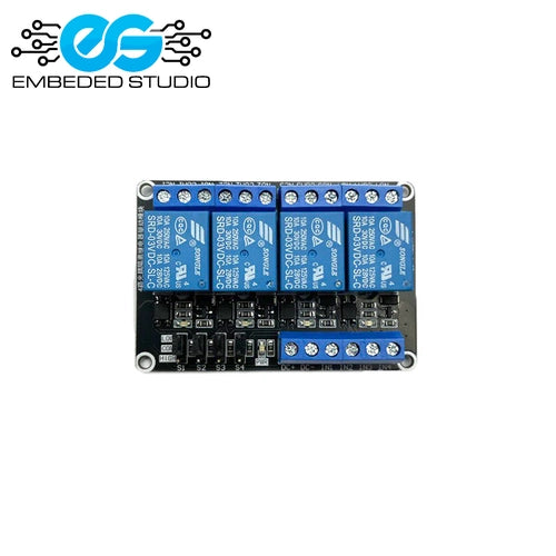4 Channel Relay Module 5V — Arduino Compatible