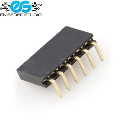 Female Right Angle Header Pins 2.54mm