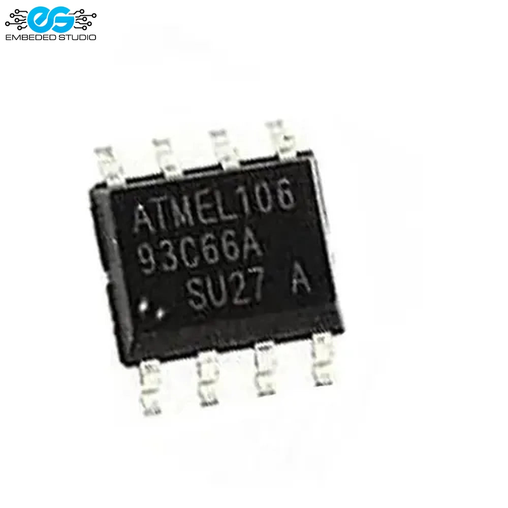 Atmel 93C66A 4Kbit Serial EEPROM IC Memory Chip (SOP-8)