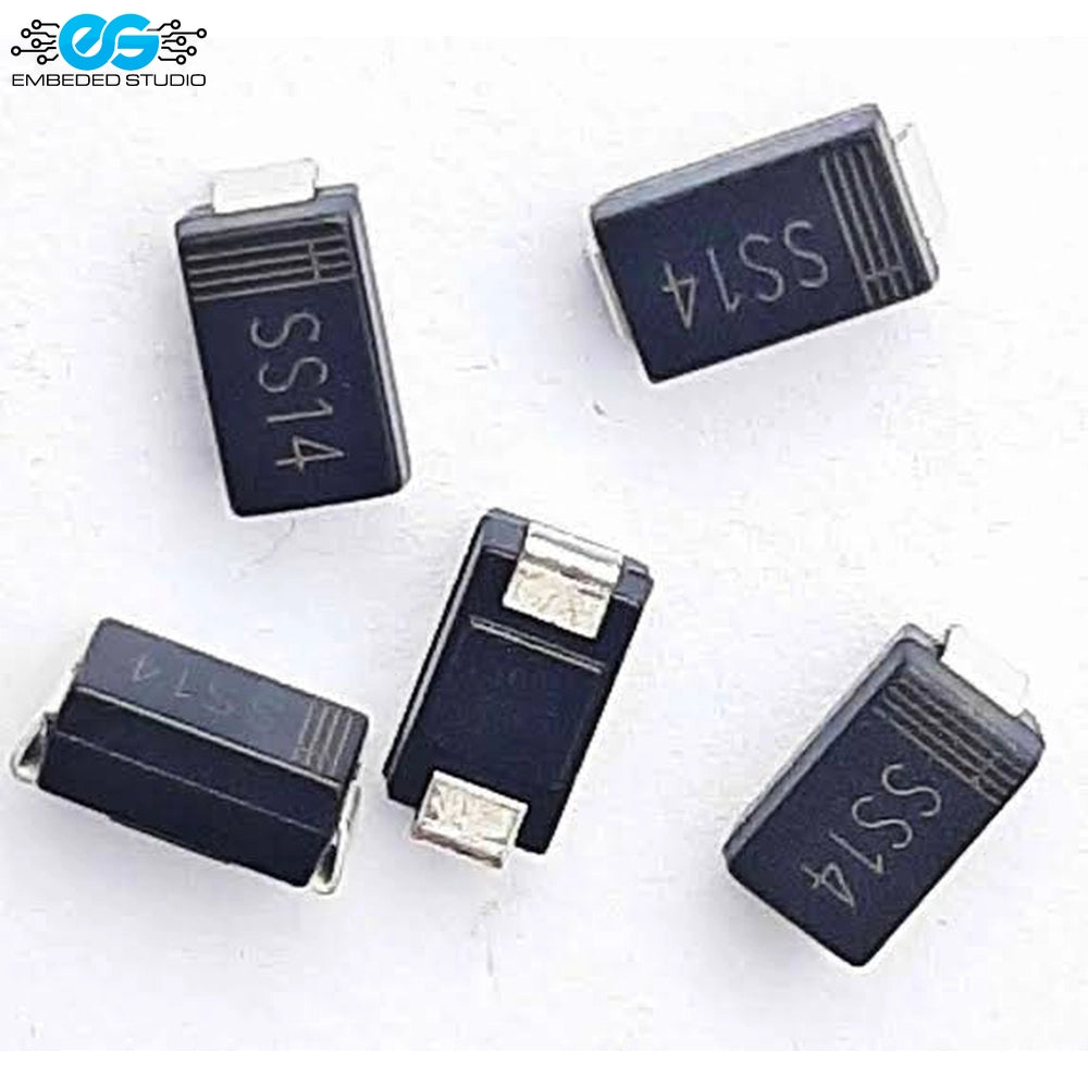 SS14 1A 40V surface-mount Schottky barrier rectifier diodes (SMA package)