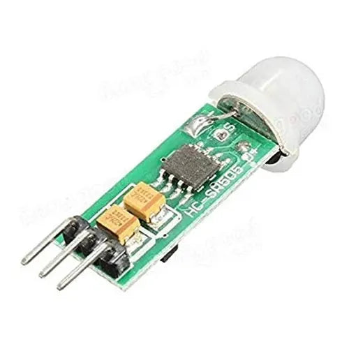 HC-SR505 Mini Infrared PIR Motion Sensor — Compact 3-Pin