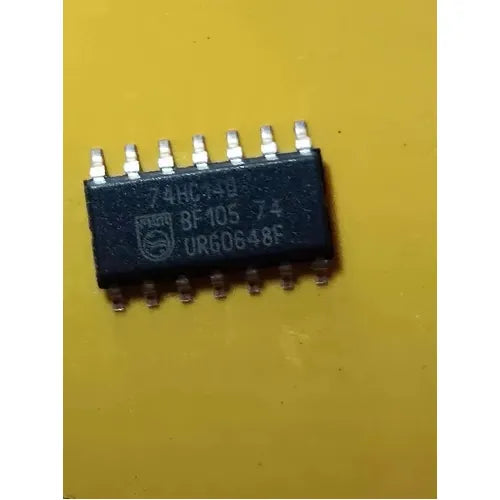 74HC14 hex Schmitt-trigger inverter IC — SOP-14 SMD package