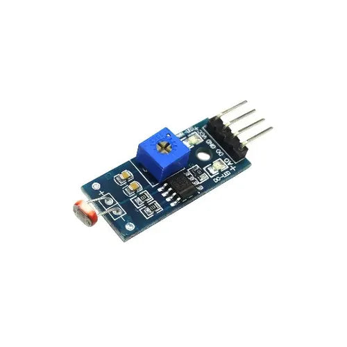 LDR light detection sensor module 4-pin — analog and digital output, LM393, Arduino compatible