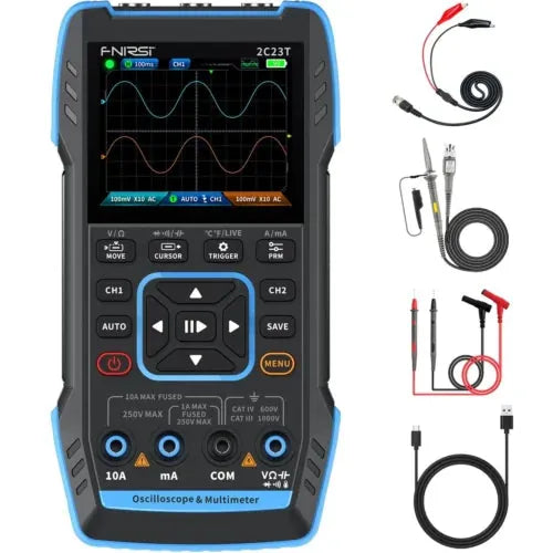 FR 2C23T 10MHz 2 CHANNEL 3 IN 1  OSCILLOSCOPE
