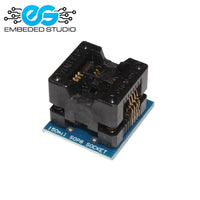 SOP-8 SMD IC Test Socket 65mil / 150mil / 200mil Solderless PCB Adapter
