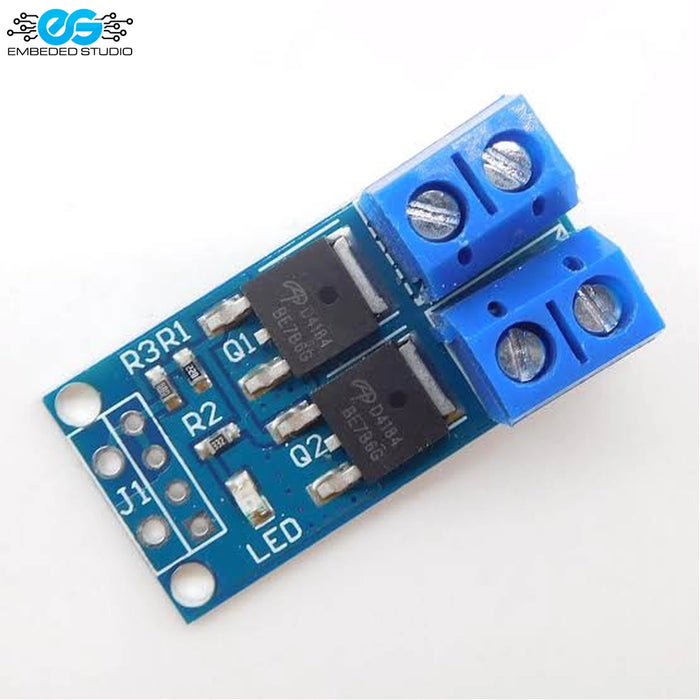 15A 400W MOS FET Trigger Switch Drive Module PWM Regulator Control Panel