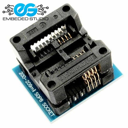 SOP-8 SMD IC Test Socket 65mil / 150mil / 200mil Solderless PCB Adapter