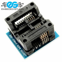 SOP-8 SMD IC Test Socket 65mil / 150mil / 200mil Solderless PCB Adapter