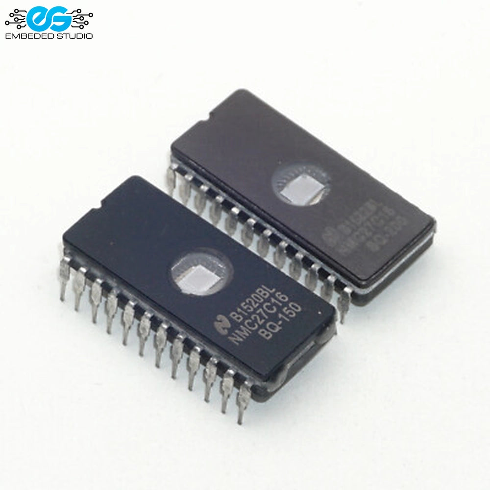27C16 UV EPROM IC DIP-24 Memory Chip