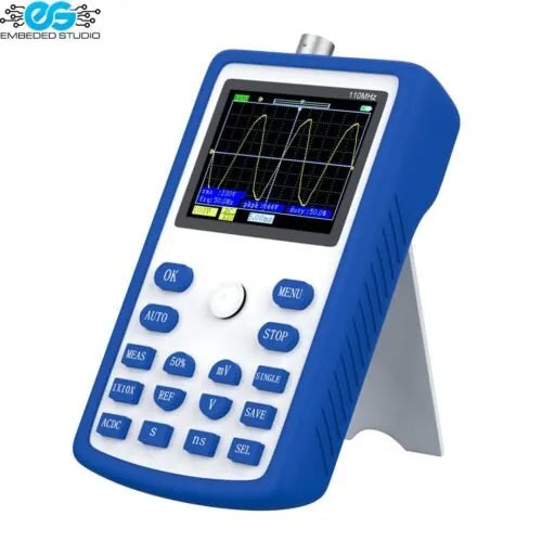 FR 1C15 single channel digital oscilloscope — 110MHz, 500MSa/s, 3000mAh, handheld DSO