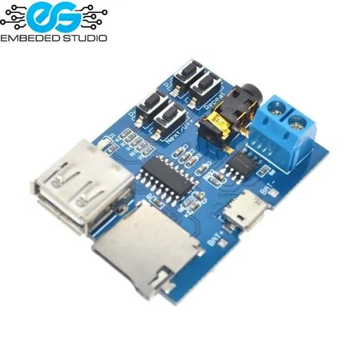 TF Card U Disk MP3 Format Decoder Board Module Audio Player