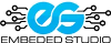 Embedded Studio logo with blue and gray design