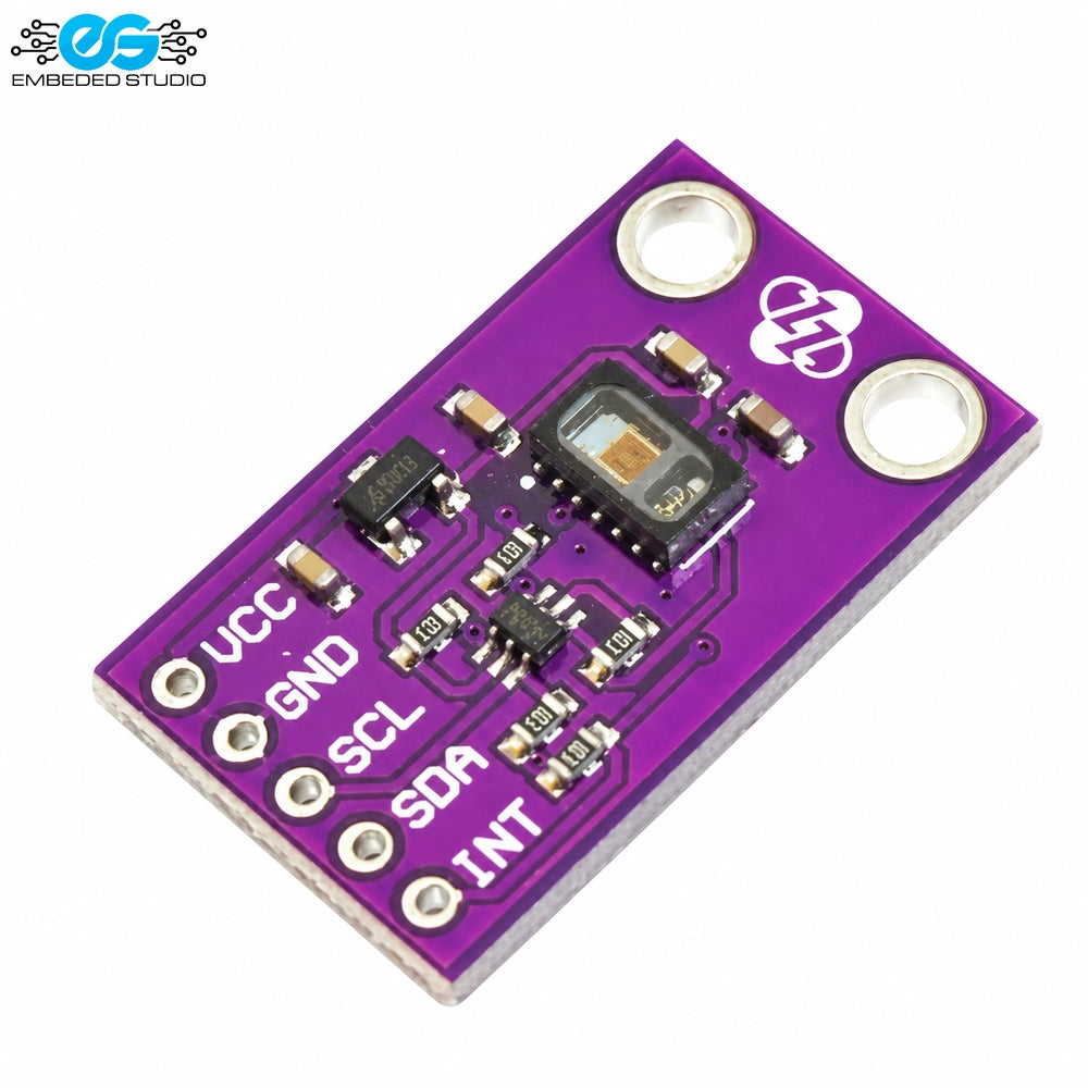 MAX30105 optical particle and smoke detection sensor module breakout board.