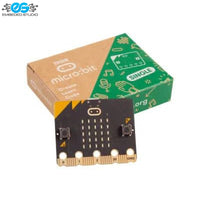 BBC micro:Bit single board computer with official packaging box and Embeded Studio logo
