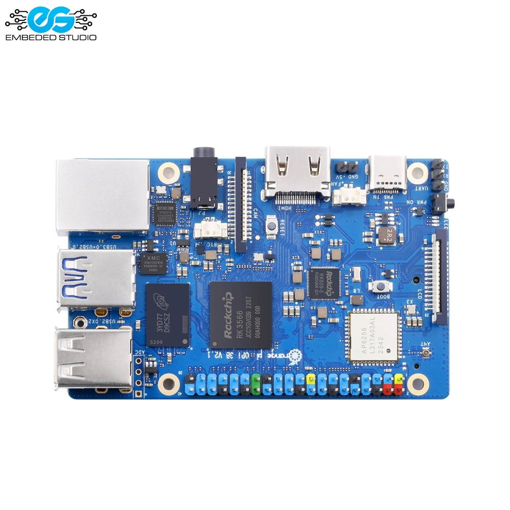Orange Pi 3B 2GB/4GB/8GB RK3566 Wi‑Fi 5 Development Board