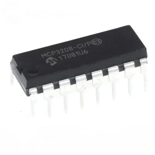 MCP3208 8-Channel 12-Bit ADC IC SPI