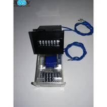 TOTAL METER WHITE & BLACK 7 DIGIT