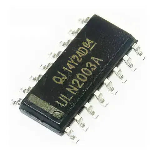 ULN2003 7-channel Darlington transistor array — 500mA, 50V, SOP-16 SMD