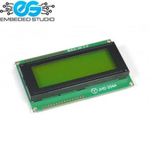 2004A LCD Character LCD (20x4)Green/Blue