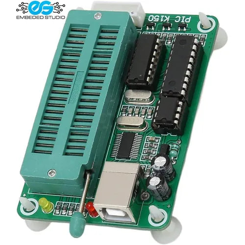 PIC K150 USB microcontroller programmer — PIC10F / 12F / 16F / 18F series
