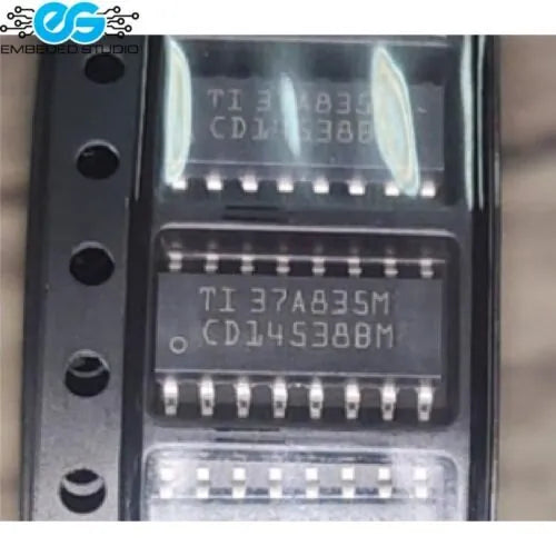 CD14538BM dual monostable multivibrator IC — retriggerable, CMOS B-series, SOP-16