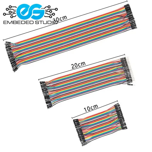 Jumper Wire Female to Female 10cm 20cm 30cm 20cm