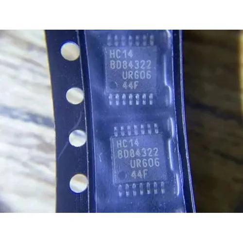 74HC14 hex Schmitt-trigger inverter IC — TSSOP-14 SMD package