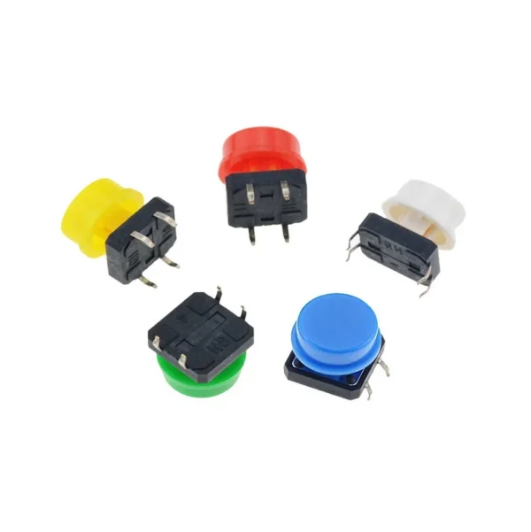 Push Button with Cap 12x12x7.5mm Price in Pakistan